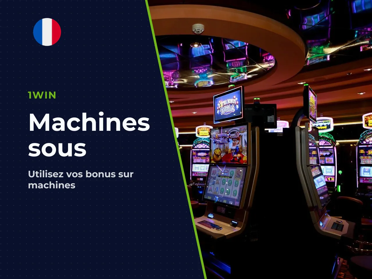 Jeux et section du site où le bonus s'applique. Les crédits de jeu sont pris en compte uniquement dans la rubrique des machines à sous (« Slots »). Leur emploi sur les tables en direct, la roulette ou