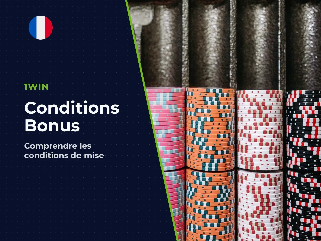 Les bonus d'accueil sont soumis à des conditions de mise (wager), généralement de l'ordre de **x30 à x40**. Cela signifie qu'un bonus de 100 € avec un wager x40 exige 4 000 € de mises avant de pouvoir