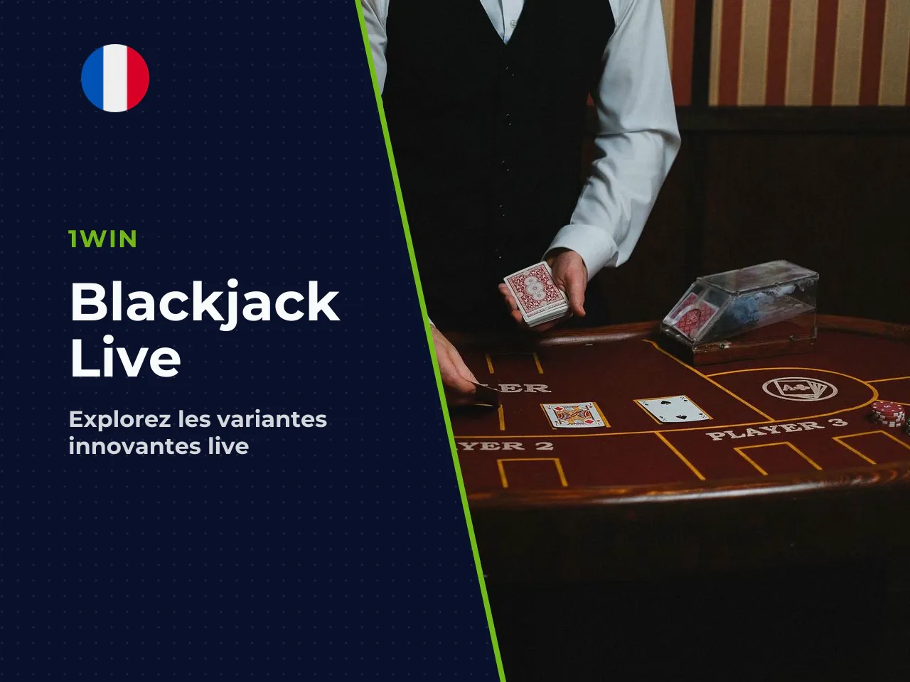 Variantes en direct et versions spéciales. L'industrie propulse de nouvelles **tables** **disponibles** avec des multiplicateurs de gains, comme le *Lightning Blackjack* ou le *Free Bet Blackjack*. L'