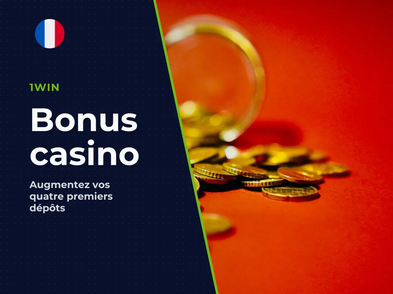 Quel est le 1win bonus casino et à qui s'adresse l'offre. Le 1win bonus casino est une gratification financière soumise à conditions. Elle propose jusqu'à 500 % d'augmentation sur les quatre premiers 